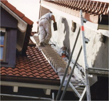 Layher Bautechnik: Alu-Dachaufstieg